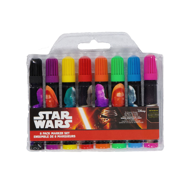 Star Wars Bic 9 Piece Pen Marker Highlighter Pencil Set Disney