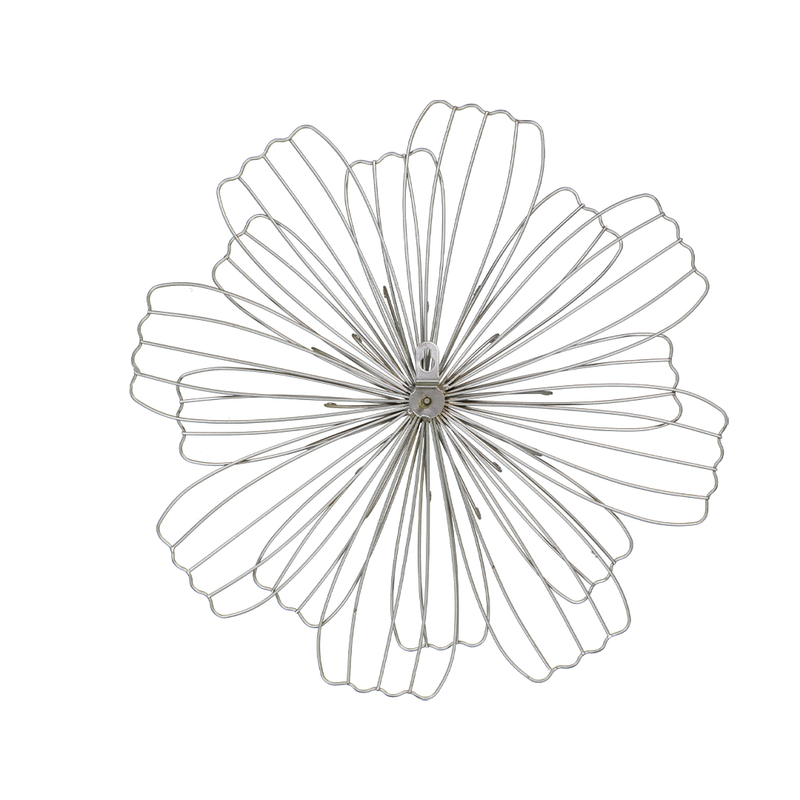 Blossom Flower Metal Wall Decor (7808-JM3038-0S)