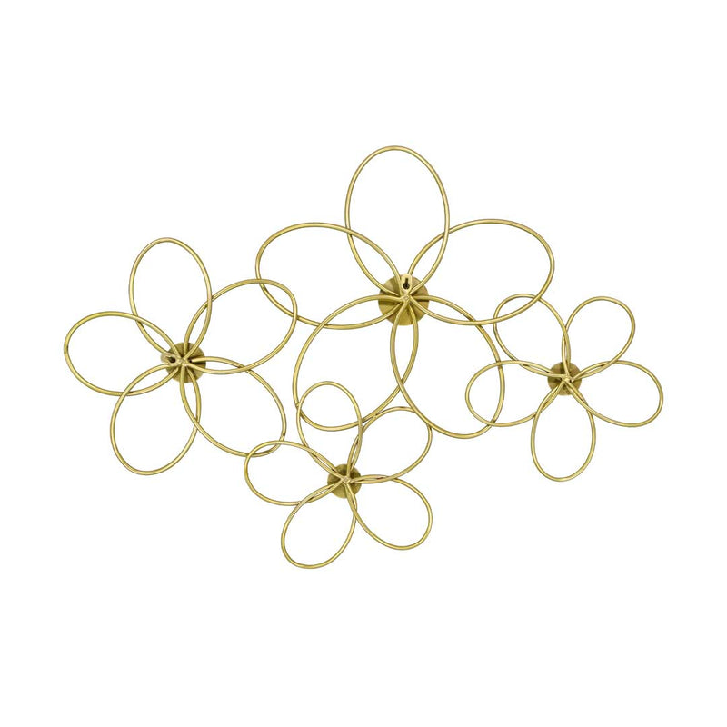 Flowers With Mirrors Wall Decor (7603-NM8033-00)