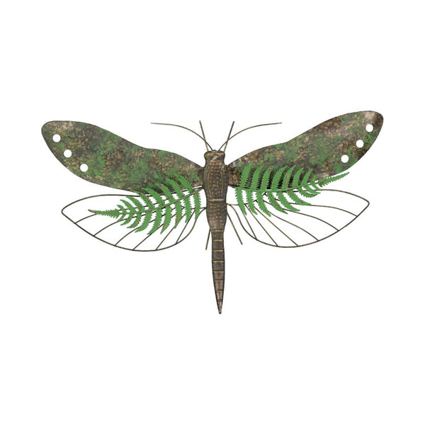 Green Flying Dragonfly Wall Decor (7603-NM8039-0L)