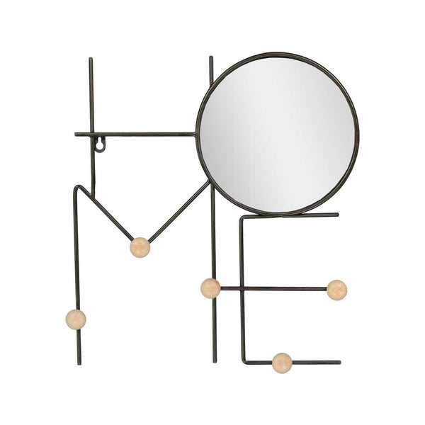 "Home" Wall Decor With Mirror (7890-NM7794-00)