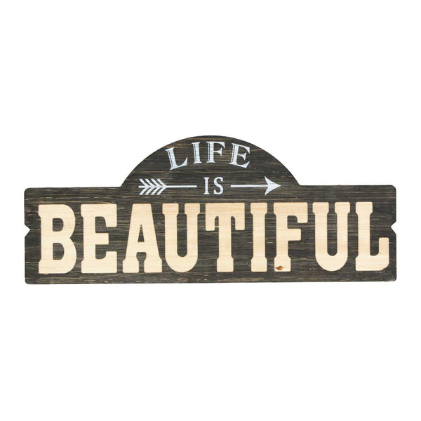 "Life Is Beautiful" Wall Decor (7168-NM8355-00)