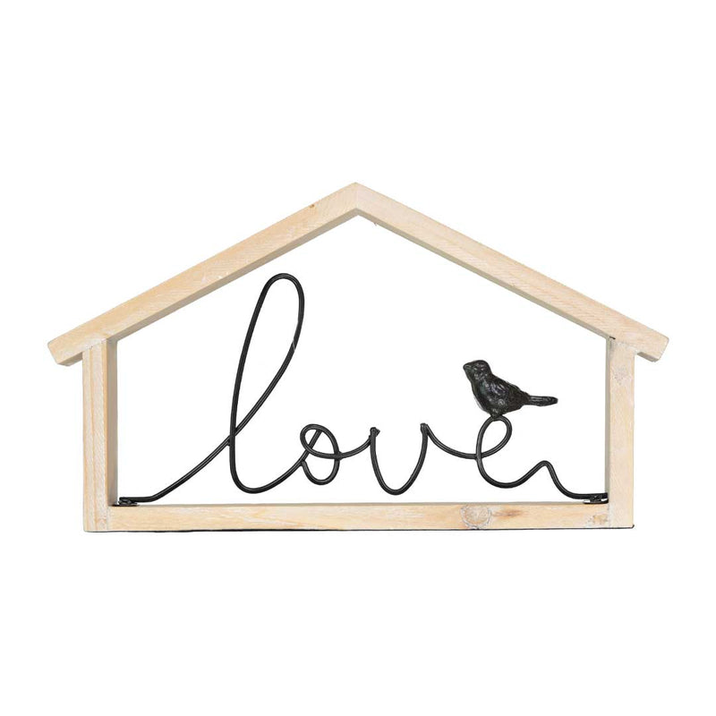 "Love" House Wall Decor (7168-NM8397-00)