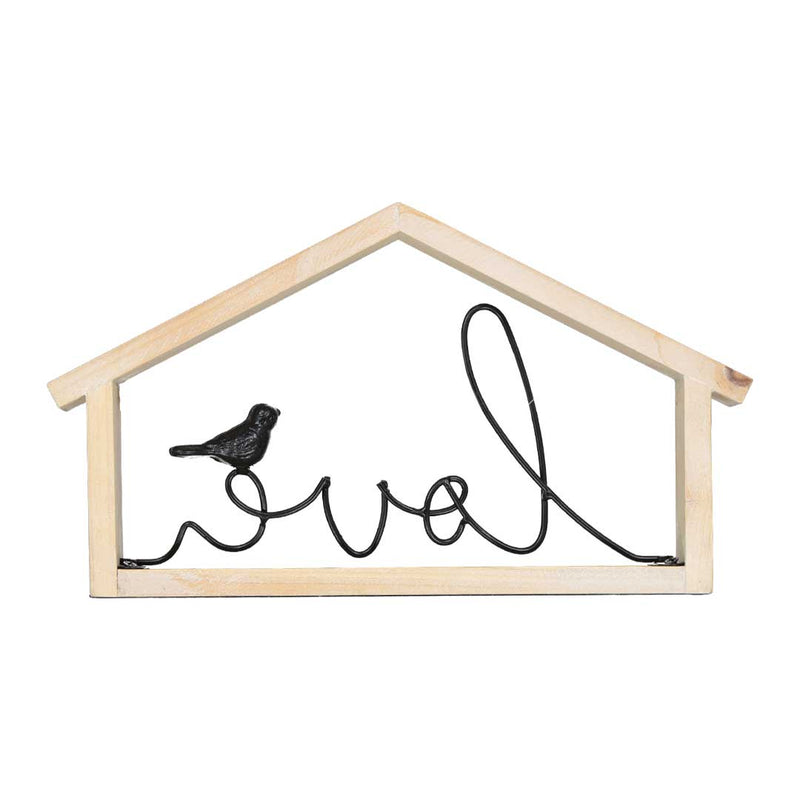 "Love" House Wall Decor (7168-NM8397-00)