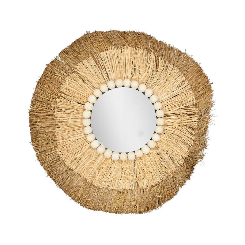 Round Sun Wall Mirror (7808-NM8215-00)