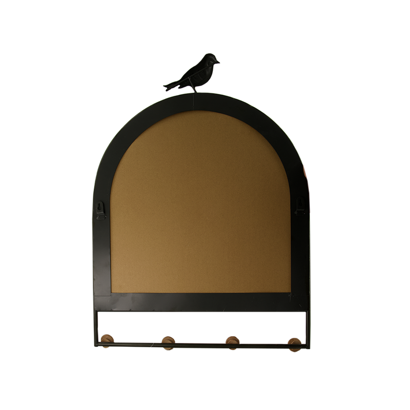 Tiffany Wall Mirror With Shelf (7890-NM7800-MR)