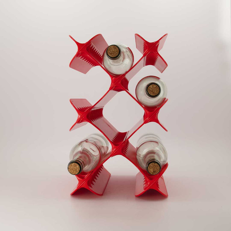 Vinski - Wineform Wineholder (VINSIWINEFORM RED)