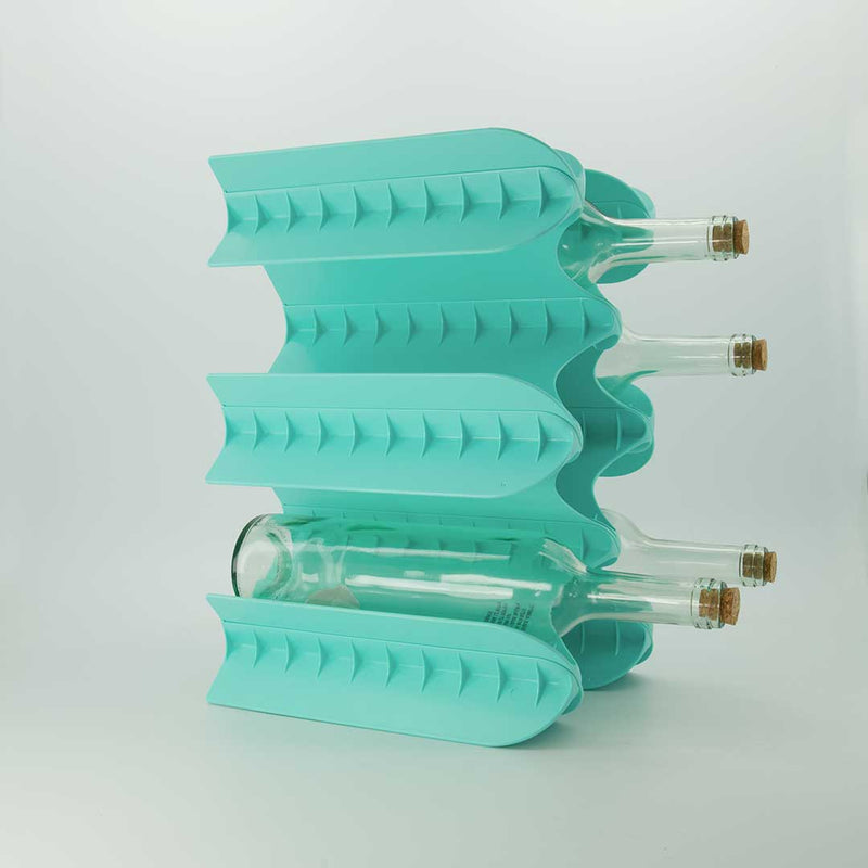 Vinski - Wineform Wineholder (VINSIWINEFORM TEAL)