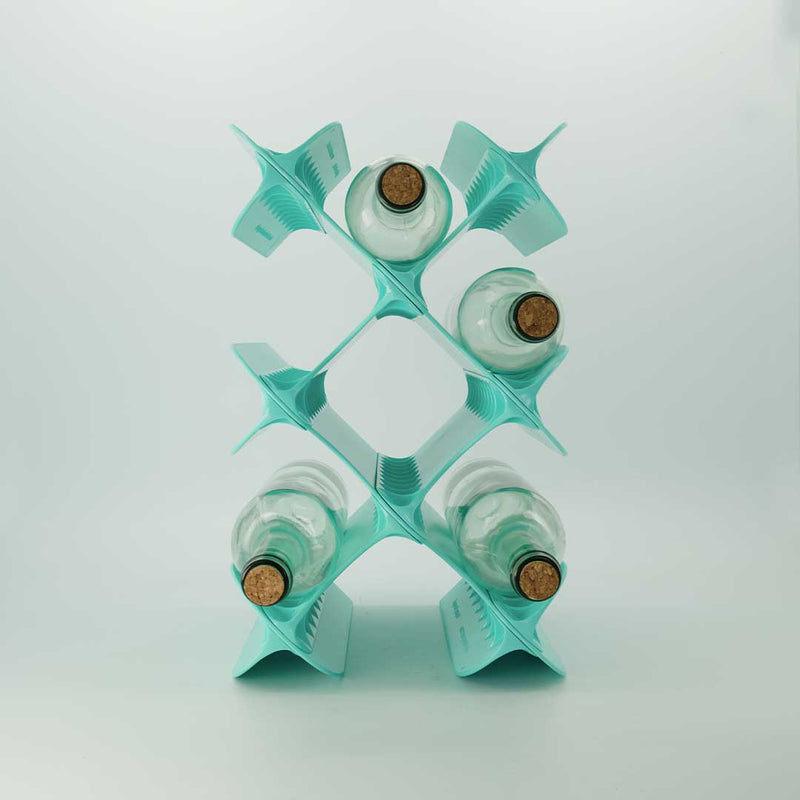 Vinski - Wineform Wineholder (VINSIWINEFORM TEAL)