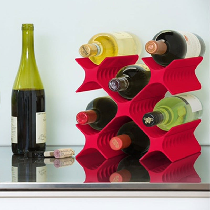 Vinski - Wineform Wineholder (VINSIWINEFORM RED)