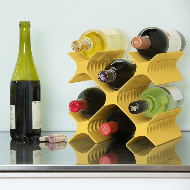 Vinski - Wineform Wineholder (VINSIWINEFORM YLW)